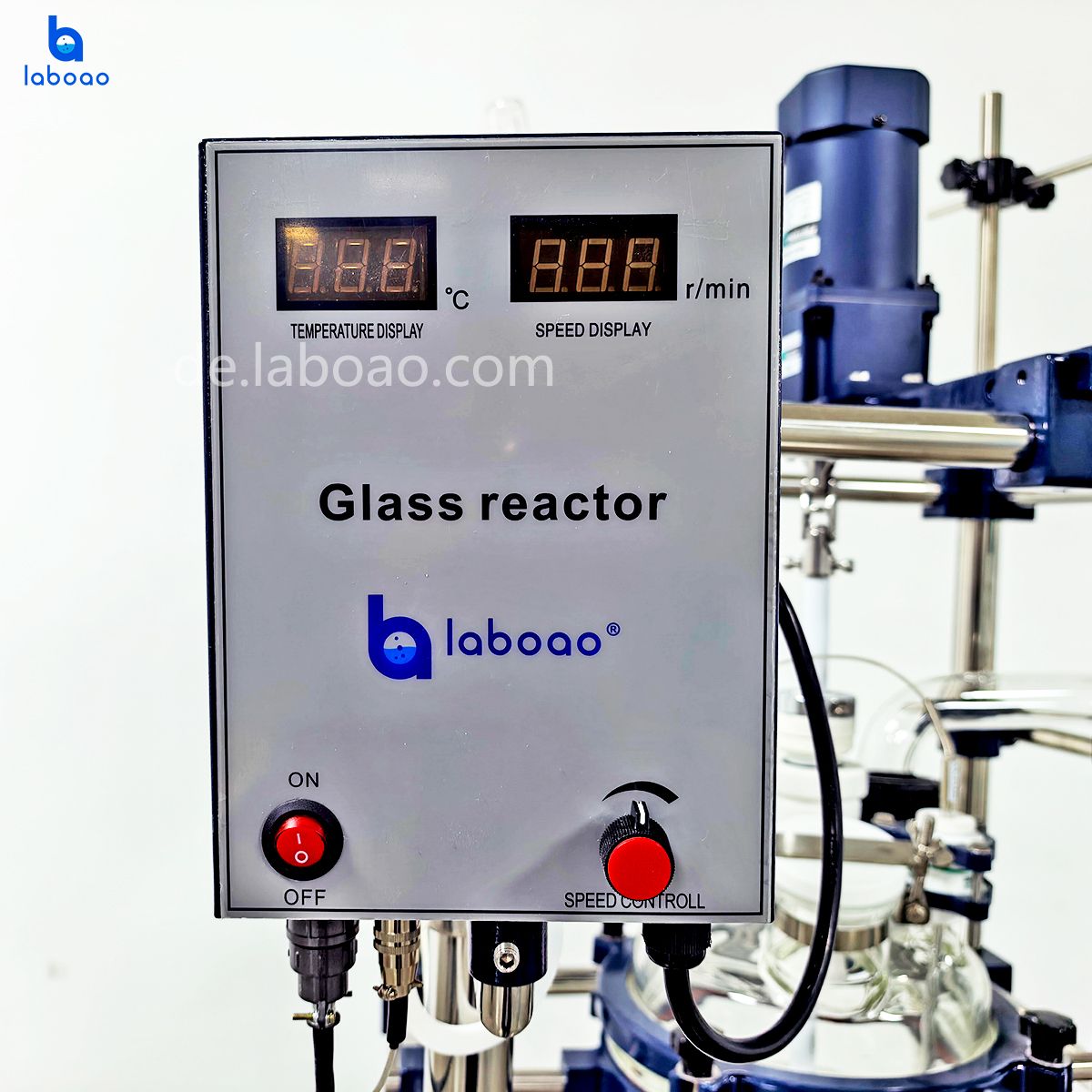 10-100L Dreischichtiger Glasreaktor