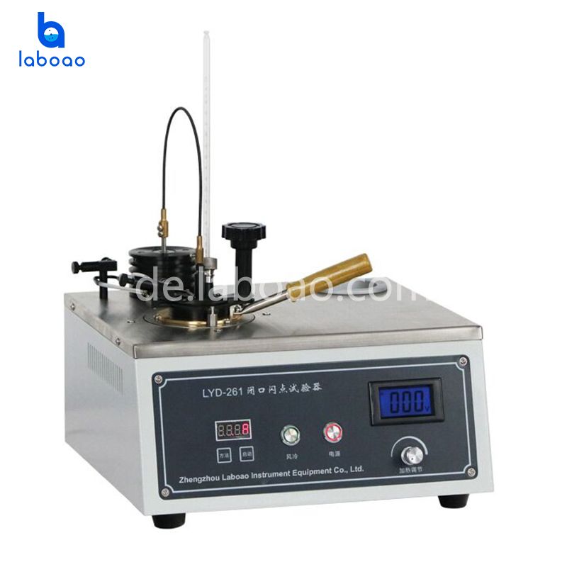 Pensky-Martens Flammpunktprüfgerät mit geschlossenem Tiegel für Erdöl