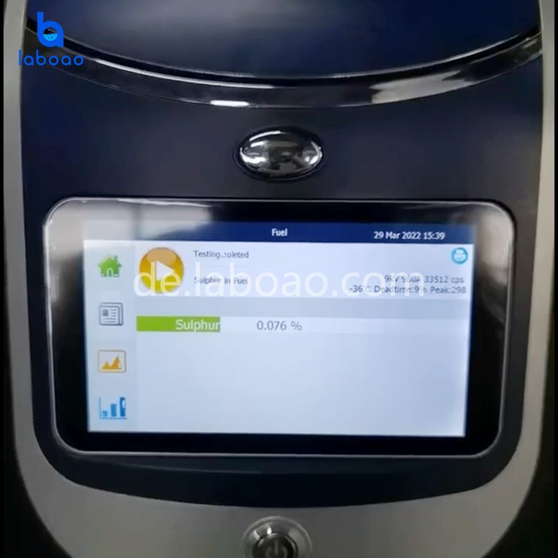 Tragbares Röntgenfluoreszenzspektrometer für Schwefel in Ölen