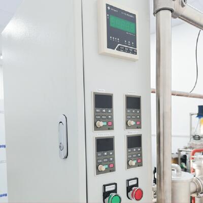 Molekulardestillationsanlage aus Edelstahl für die Destillation von ätherischen Ölen detail - Steuerkasten, kann Vakuumdruck, Temperatur und Geschwindigkeit anzeigen